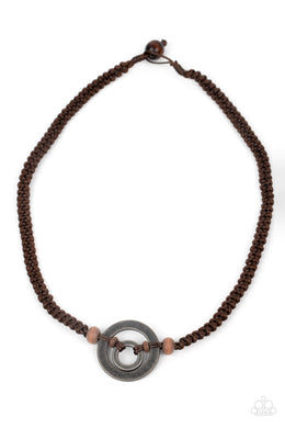Rural Reef - Brown Necklace