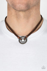 Rural Reef - Brown Necklace