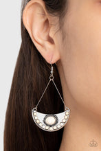 Load image into Gallery viewer, Canyon Canoe Ride - White Earrings