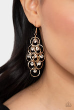 Load image into Gallery viewer, Head Rush - Gold Earrings