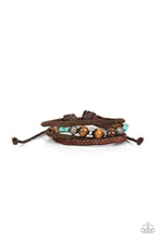 Load image into Gallery viewer, Tundra Tracker - Blue Bracelet