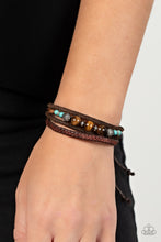Load image into Gallery viewer, Tundra Tracker - Blue Bracelet