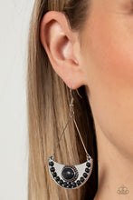 Load image into Gallery viewer, Canyon Canoe Ride - Black Earrings