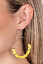 Load image into Gallery viewer, Loudly Layered - Yellow Earrings
