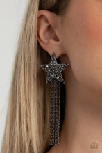 Load image into Gallery viewer, Superstar Solo - Black Post Earrings