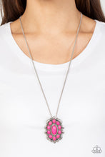 Load image into Gallery viewer, Mojave Medallion - Pink Necklace