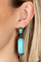 Load image into Gallery viewer, Southern Charm - Brass Post Earrings