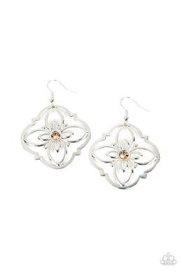 Treasure GROVE - Brown Earrings