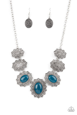 Forever and EVERGLADE - Blue Necklace