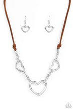 Load image into Gallery viewer, Fashionable Flirt - Brown Necklace