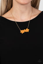 Load image into Gallery viewer, Petunia Picnic - Orange Necklace