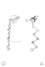 Load image into Gallery viewer, Clamoring Constellations - White Ear Crawler Earrings
