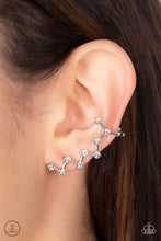 Load image into Gallery viewer, Clamoring Constellations - White Ear Crawler Earrings
