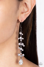 Load image into Gallery viewer, Wedding Day Dazzle - Black Gunmetal Earrings
