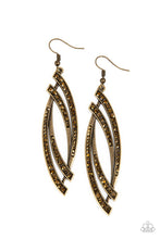 Load image into Gallery viewer, Twinkle for Two - Brass Earrings