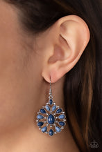 Load image into Gallery viewer, Lively Luncheon - Blue Earrings