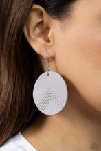 Load image into Gallery viewer, On the Edge of Edgy - Silver Earrings