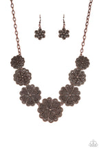 Load image into Gallery viewer, Basketful of Blossoms - Copper Necklace