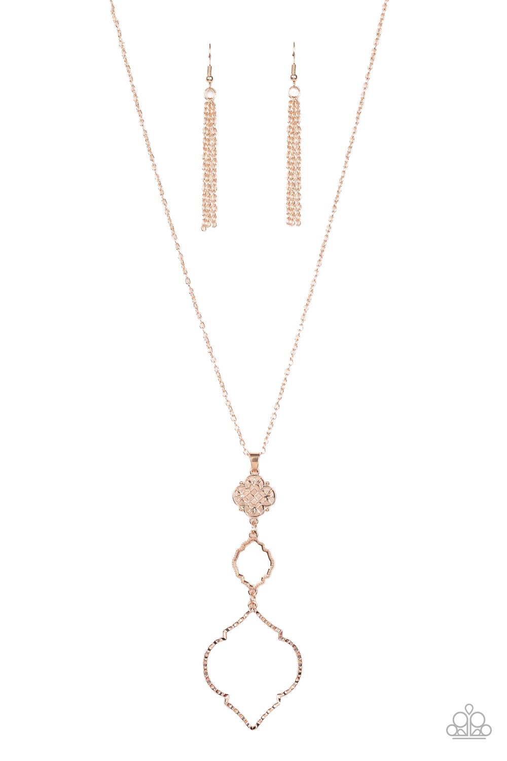 Marrakesh Mystery - Rose Gold Necklace