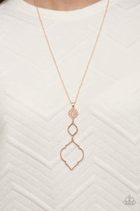 Marrakesh Mystery - Rose Gold Necklace