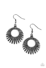 Load image into Gallery viewer, Rebel Resplendence - Black Gunmetal Earrings