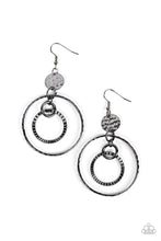 Load image into Gallery viewer, Mechanical Mecca - Black Gunmetal Earrings