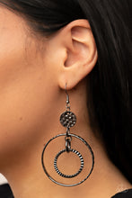 Load image into Gallery viewer, Mechanical Mecca - Black Gunmetal Earrings