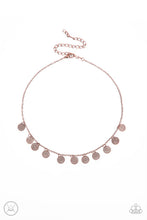 Load image into Gallery viewer, On My CHIME - Copper Choker Necklace