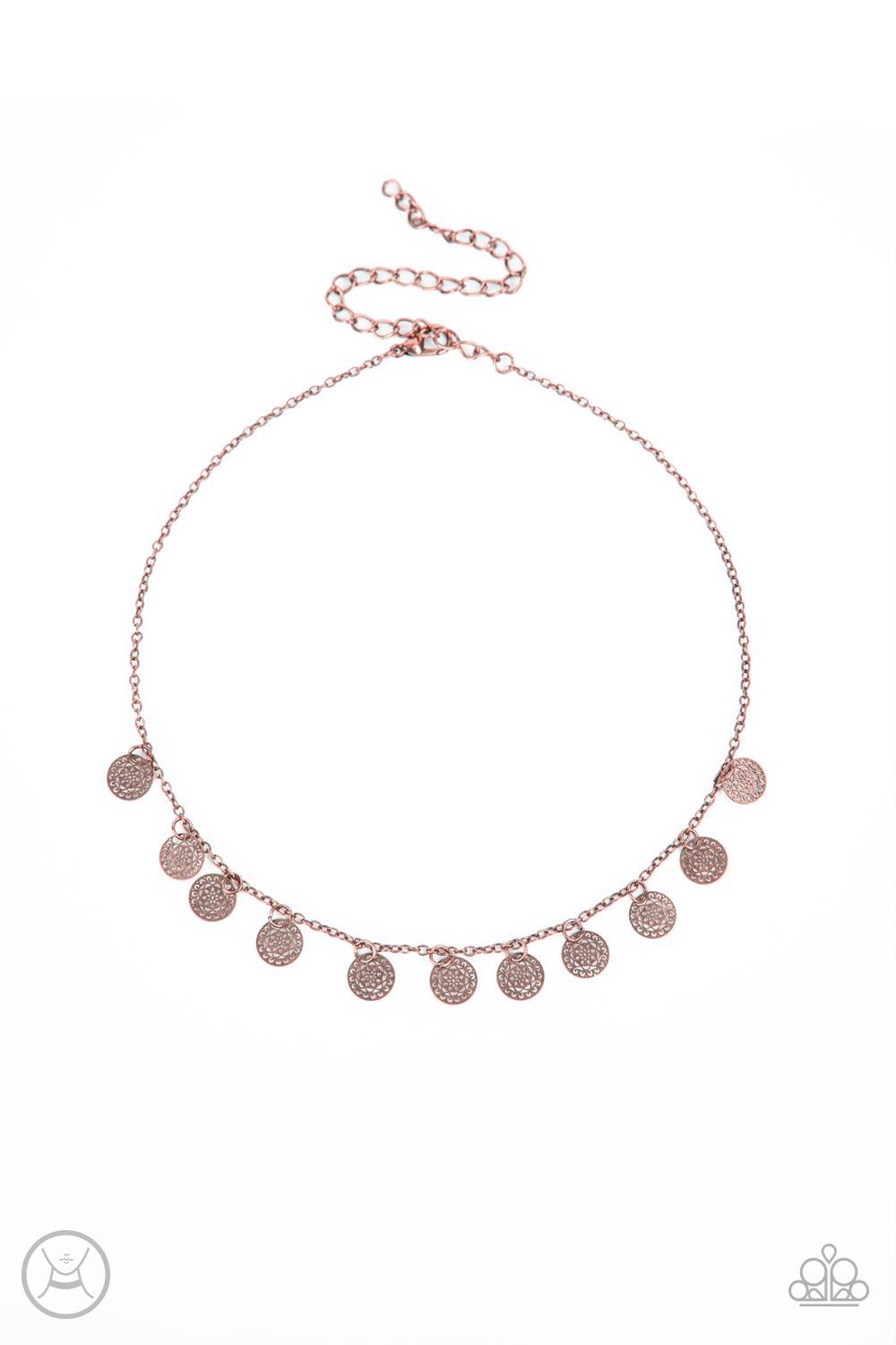 On My CHIME - Copper Choker Necklace