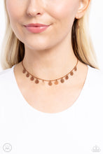 Load image into Gallery viewer, On My CHIME - Copper Choker Necklace