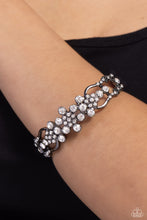 Load image into Gallery viewer, Cheers to the Future Mrs. - Black Gunmetal Bracelet