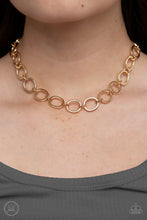 Load image into Gallery viewer, 90s Nostalgia - Gold Choker Necklace