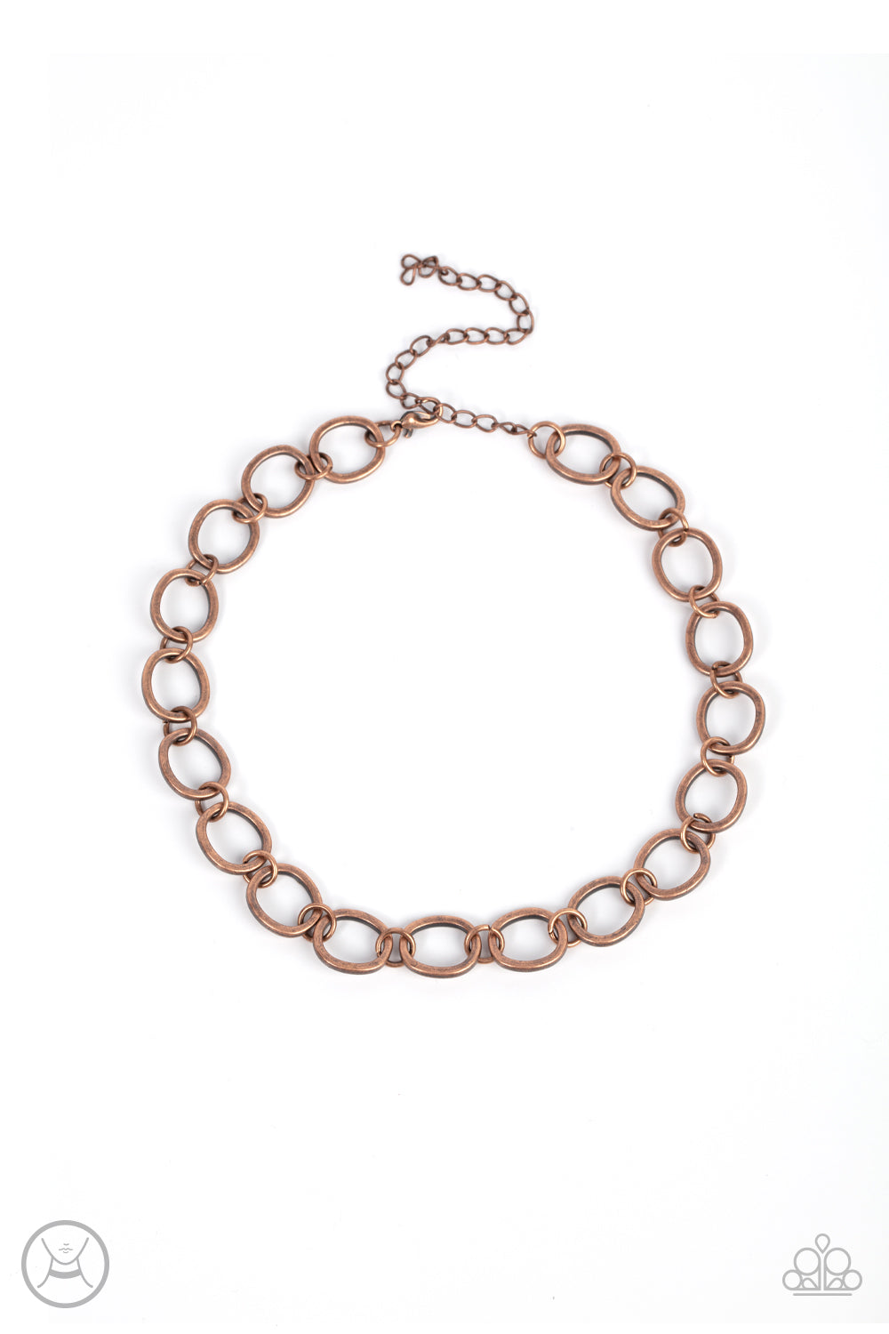 90s Nostalgia - Copper Choker Necklace