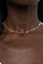 Load image into Gallery viewer, Spotlight Spunk - Gold Choker Necklace