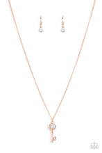 Load image into Gallery viewer, Prized Key Player - Copper Necklace