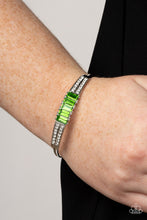 Load image into Gallery viewer, Spritzy Sparkle - Green Bracelet