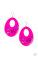 Load image into Gallery viewer, Home TWEET Home - Pink Earrings