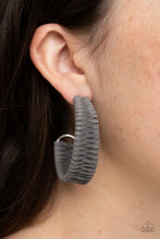 Load image into Gallery viewer, Rural Guru - Silver Hoop Earrings