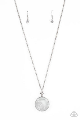 Twinkly Treasury - White Necklace