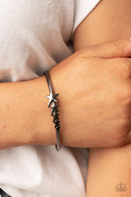 Load image into Gallery viewer, Astrological A-Lister - Black (Gunmetal) Bracelet