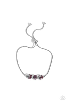 Roll Out the Radiance - Purple Bracelet