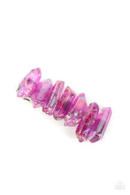 Load image into Gallery viewer, Crystal Caves - Purple Hair Clip