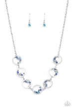 Load image into Gallery viewer, Blissfully Bubbly - Blue Necklace