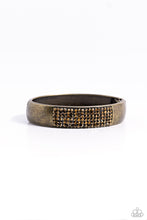 Load image into Gallery viewer, Record-Breaking Bling - Brass Bracelet