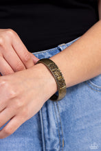 Load image into Gallery viewer, Record-Breaking Bling - Brass Bracelet