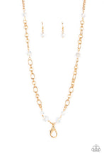 Load image into Gallery viewer, Prismatic Pick-Me-Up - Gold Lanyard