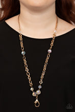 Load image into Gallery viewer, Prismatic Pick-Me-Up - Gold Lanyard