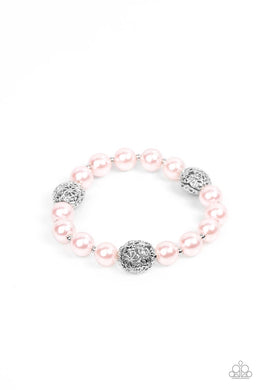 Upscale Whimsy - Pink Bracelet