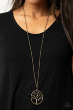 Load image into Gallery viewer, Autumn Abundance - Brass Necklace