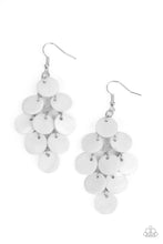 Load image into Gallery viewer, Tropical Tryst - White Earrings
